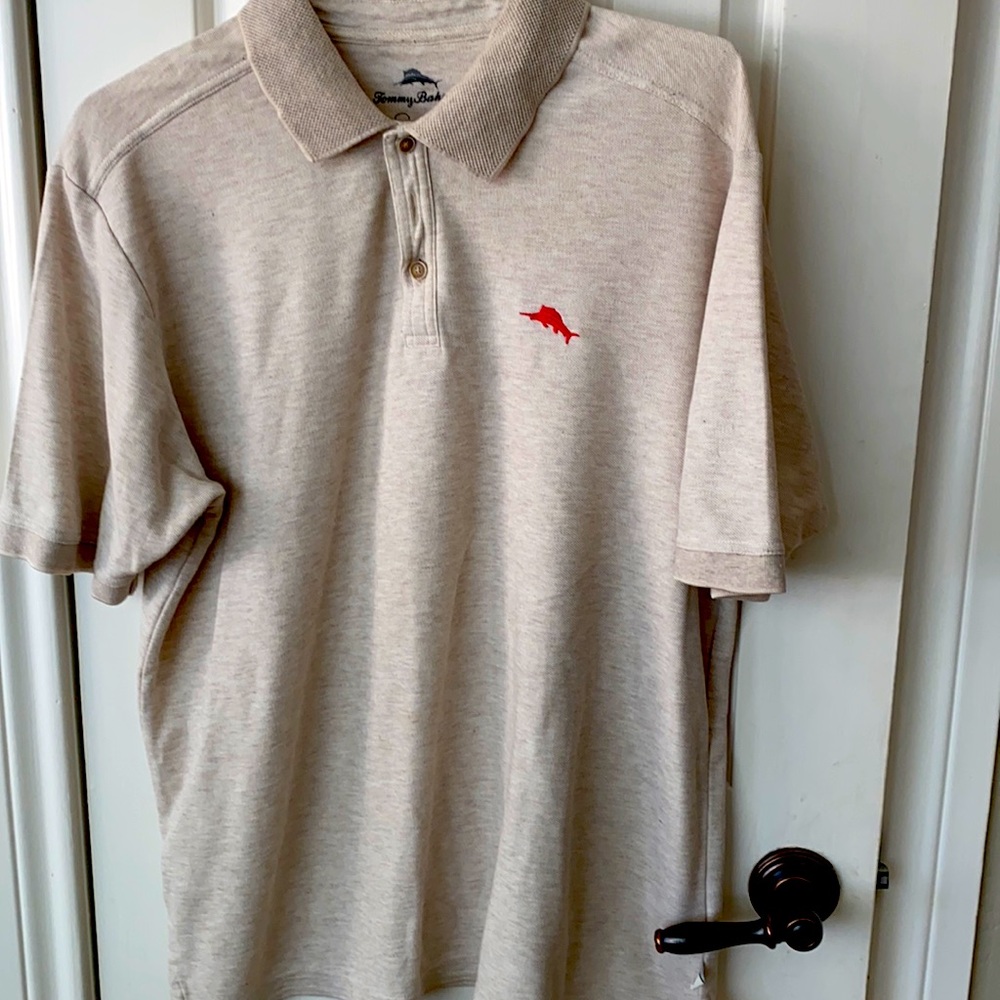 Mens Tommy Bahama pique knit polo